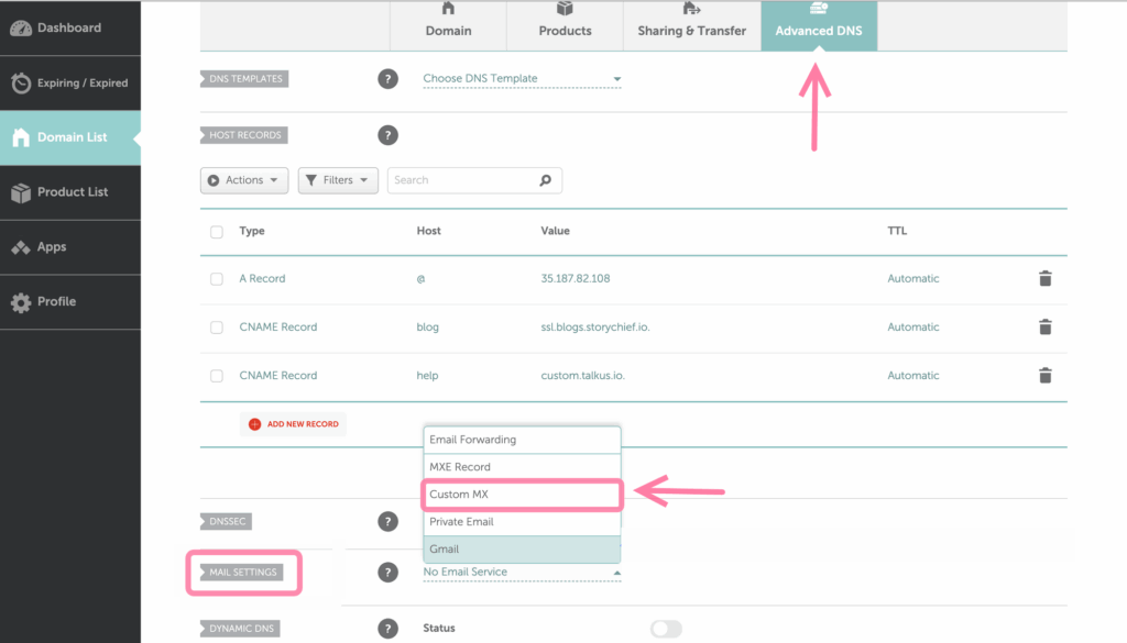 Cómo configurar los registros MX de tu dominio 1 Snov.io - Cómo configurar un registro MX para tu dominio