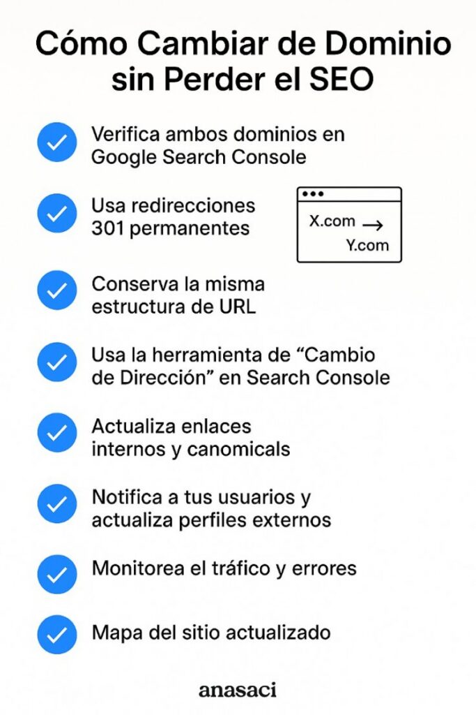 Cómo redirigir un dominio sin afectar el SEO 1 Cómo Cambiar de Dominio sin Perder tu Posicionamiento SEO