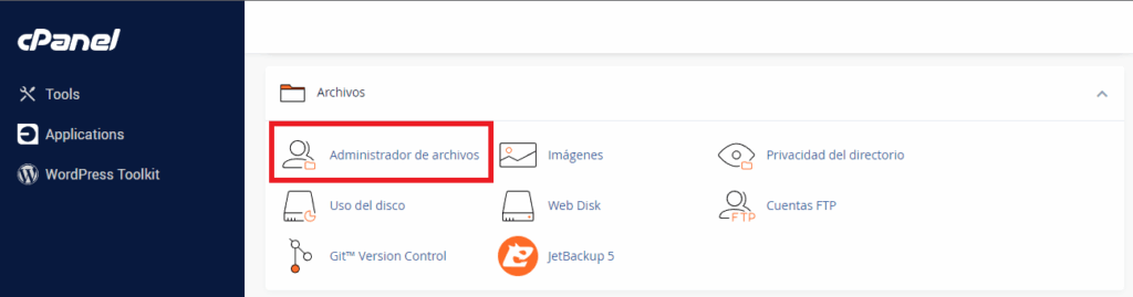 Cómo arreglar un Error 403 desde cPanel